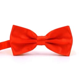 Double-layer bow tie men's business formal bow tie solid color bow tie gift