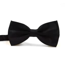 Double-layer bow tie men's business formal bow tie solid color bow tie gift