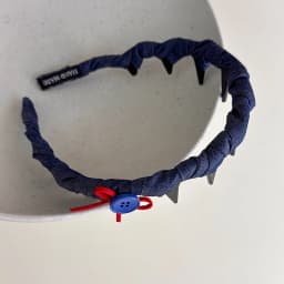 Vintage Headbands for Women British Style Toothed Non-slip Hair Bands Red Bow Blue Hair Hoop Hairband Face Wash Hair Accessories