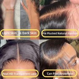 Hd Lace Frontal Wig 13x4 Lace Front Wig Human Hair 30 Inch Bone Straight Transparent 13x6 Human Hair Wigs Ready to Wear