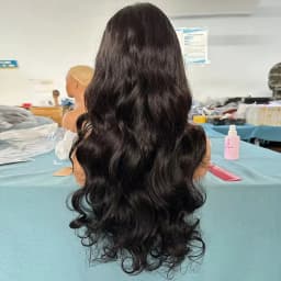 Raw Virgin Vietnamese Wig Transparent Hd Lace Front Human Hair Wig Body Wave Glueless 13X4 360 Full Lace Frontal Wigs For Women