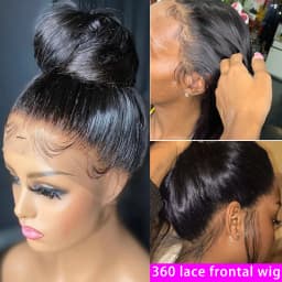 Raw Virgin Vietnamese Wig Transparent Hd Lace Front Human Hair Wig Body Wave Glueless 13X4 360 Full Lace Frontal Wigs For Women