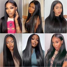 15A Straight Human Hair Weave Brazilian Weave 100% Human Hair Curly Weave Straight Human Hair Delivery in France Within 2-3 Business Days