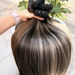 15A Color Straight Human Hair Bundles 100% Raw Vietnamese Human Hair Weft Unprocessed Hair Bundle Extensions for Women 100g/Pack