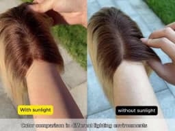 Ombre Blonde Human Hair Topper for Women 4.5"*5" Swiss Lace Base Hand-Tied Hair Topper Natural Looking Highlight Hairpiece