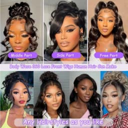 Invisi Strap Snug Fit 360 Full Lace Wig HD Transparent Lace Frontal Body Wave Glueless Human Hair Ready To Wear Wig