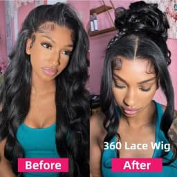 Invisi Strap Snug Fit 360 Full Lace Wig HD Transparent Lace Frontal Body Wave Glueless Human Hair Ready To Wear Wig