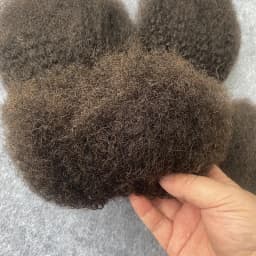 Raw Human Hair Weave Fluffy Bundles Deal Double Drawn Afro Kinky Curly Bundles Natural Black Remy Wavy Hair Extensions 3Bundles