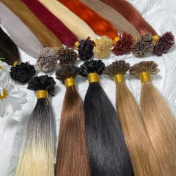K Tip Hair Extensions Keratin Human Hair 14A Fusion Hair Extension Italy Keratin Glue Machine Remy 12-24inch 30 50G/pack