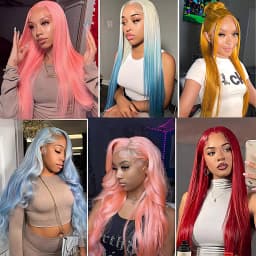 613 Blonde Straight 13x6 HD Lace Front Wig Human Hair Brazilian Transparent 13x4 Lace Frontal Wigs Pre Plucked For Black Women