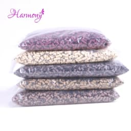 10000pcs/bag 4.0*3.6*6.0mm Copper Flared Flaring Micro Rings Tube Euro Locks for Feather Human Hair Extensions Tools Accessories