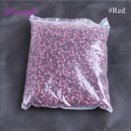 10000pcs/bag 4.0*3.6*6.0mm Copper Flared Flaring Micro Rings Tube Euro Locks for Feather Human Hair Extensions Tools Accessories