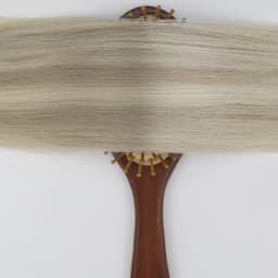 LaaVoo Fishing Wire Hair Extension For Women 12-20inch 100% Real Brazilian Human Hair Straight Natural Fish Line Hair Weft Hair