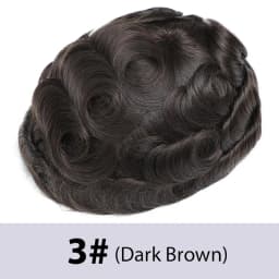Full French Lace Base Male Hair Prosthesis Breathable Toupee For Men Human Hair Men's Wigs Capilar Hombre Blond Man Wig Systems