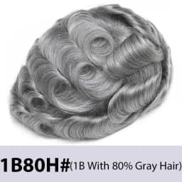 Full French Lace Base Male Hair Prosthesis Breathable Toupee For Men Human Hair Men's Wigs Capilar Hombre Blond Man Wig Systems