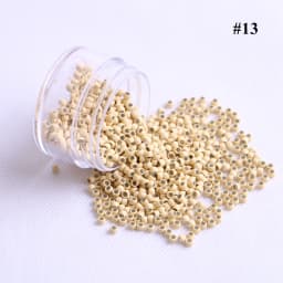 5000pcs Silicone Nano Rings 2.9x1.6x2.0mm Copper Micro Beads with Silicone Line 7 Color Options for Nano Tip Hair Extensions