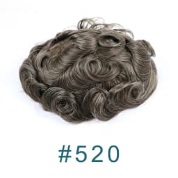 0.02mm Utra Thin Skin Disposable Natural Hairline Men Toupee 100%Human Hair Prosthesis Replacement System Units Hair Pieces 8*10
