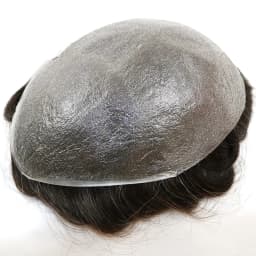 0.02mm Utra Thin Skin Disposable Natural Hairline Men Toupee 100%Human Hair Prosthesis Replacement System Units Hair Pieces 8*10