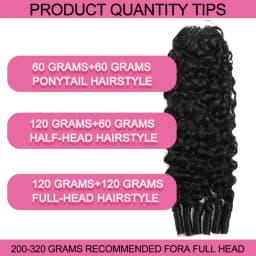 Belextens Burmese Curly Feather Crochet 14-26 Inch Miracle Knots Human Hair For Braiding Boho Braids 100% Human Hair Extension Pre-Separated Crochet Hair 60 Grams Per Bundle