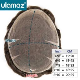 Natural Hairline Man Wig Clear Swiss Lace Toupee Invisible Male Hair Prosthesis Real Hair Bleach Knot Wigs For Men Full Lace Wig