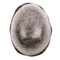 Injection Full PU Base Men's Wigs 0.12-0.14 Injection Skin Toupee For Men Hair Capillary Prosthesis Human Hair Wigs Replacement