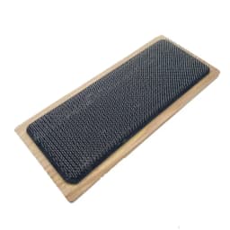 1 Pair Wood Drawing Mat Hair Holder for Wig Making Use Drawing Card with Curved Needle