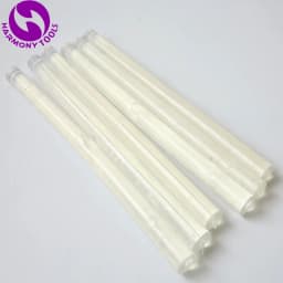 20 Pieces 110mm*180mm Italian Keratin Hotmelt Glue Sticks for Pre Bonded Tip Hair Extensions ( Black, Transparent )