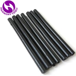 20 Pieces 110mm*180mm Italian Keratin Hotmelt Glue Sticks for Pre Bonded Tip Hair Extensions ( Black, Transparent )