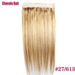 Halo Hair Extensions Human Hair Wire Human Hair Natural Straight Hairpiece  Hair Extension Invisible Fish Line