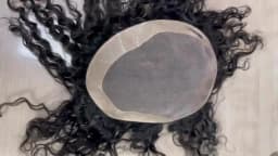Water Wave Man Toupee Mono NPU Human Hair Wigs 100% Indian Remy Human Hair Durable Hair Prosthesis Curly Hair System Natural