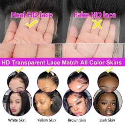 Straight Bob Wigs 100% Human Hair #4 Chocolate Brown SDD 5x5 HD Lace Closure Wigs Human Hair Wigs Glueless Drawstring Wig 300%