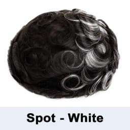Highlight Blond Hair 0.08mm Skin Male Hair Prosthesis Knot PU Toupee Hair Men Colored Hair System Men's Wig Human Hair Male Wigs