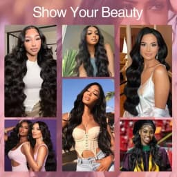 30inch Vietnamese Body Wave 250% Density 13x6 HD Lace Front Human Hair Wigs Raw 13x4 Frontal Wigs Women Glueless Closure Wig