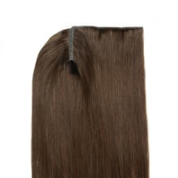 16inch Butterfly Weft Hair Extensions Human Hair Glueless OVO Pu Hole Genius Hand Tied Invisible DIY Double Weft Hair Extensions