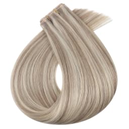 Moresoo Butterfly Weft Hair Extensions Pu Hole Weft Double Sided Genius Weft Bundles Hand Tied Weft Invisible Weave For Women
