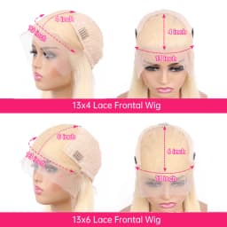613 13x6 Hd Lace Frontal Wig Human Hair 200% Density Blonde Wig Straight Lace Front Human Hair Wig Pre Plucked 13x4 Lace Front Wigs For Women 38 40 42 inch