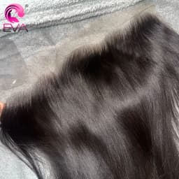 Eva Hair 13x4 HD Lace Frontal Closure Straight & Body Wave 100% Human Hair Invisible Real HD Lace Frontal Only Melt Skins Pre Plucked 5x5 HD Lace Closures Deep Parting 2x6 HD Lace Closure Natural Black