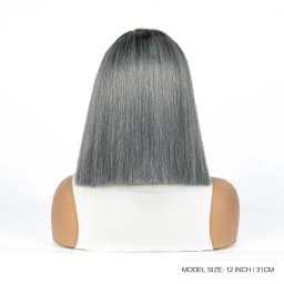 12A Double Drawn 2x6 Lace Closure Bone Straight Bob Human Hair Wigs 250% Density Brazilian Remy Human Hair Wig for Black Women