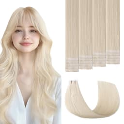 Sweetmet Invisible Tape in Hair Extensions Real Human Hair 3rd-Generation Pro3.0#1 Jet Black Color 20pcs 30g-50g 14inch-22inch Seamless Injected Hand-Tied Remy Quality Invisi Edge Tape in Extensions(#1)