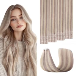 Sweetmet Invisible Tape in Hair Extensions Real Human Hair 3rd-Generation Pro3.0#1 Jet Black Color 20pcs 30g-50g 14inch-22inch Seamless Injected Hand-Tied Remy Quality Invisi Edge Tape in Extensions(#1)