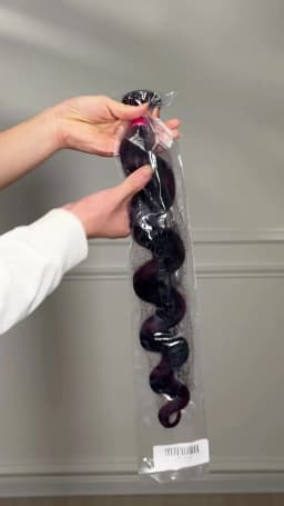 UNICE Hair Black Cherry Body Wave Human Hair 2/3/4 Bundles With 4x4 Lace Closure
