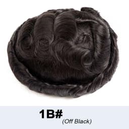Most Durable Men's Wigs Silk Base Male Hair Prosthesis Natural Scalp Hair System For Man Diamond Lace PU Wigs Toupee Human Hair