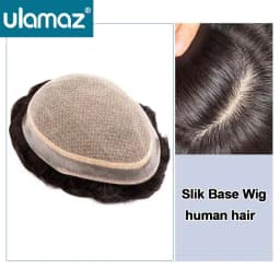 Most Durable Men's Wigs Silk Base Male Hair Prosthesis Natural Scalp Hair System For Man Diamond Lace PU Wigs Toupee Human Hair