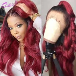 1B/27 Ombre Human Hair Wigs Clearance Sale Body Wave HD Lace Front Wigs For Women Honey Blond Glueless 13X4 Lace Frontal Wig180%