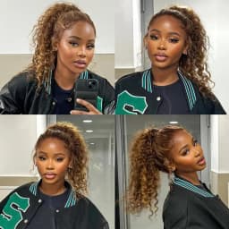 200 Density Invisible Strap Highlight Curly 360 Full Hd Lace Front Wig Honey Blonde Deep Wave Frontal Glueless Wig Human Hair