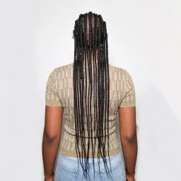 36in Full Lace Transparent Braided Wig Synthetic Fulani Cornrow Braided Wigs With Baby Hair for Black Women Daily Wear And Style