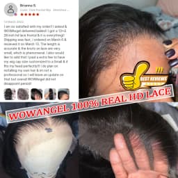 13x6 HD Full Lace Frontal Wigs 250% Invisible HD Lace Front Human Hair Wigs Straight Melt Skins Pre Plucked Brazilian Hair Wig