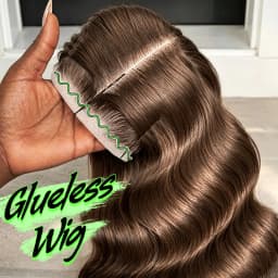 100% Virgin Human Hair Glueless Wigs Human Hair Pre Plucked Pre Cut Body Wave 7x5 HD Lace Frontal Closure Wigs for Black Women Human Hair Drawstring Wear and Go Pre-Bleached Chocolate Brown Color Loose Deep Wave Frontal Wigs Ship From France Warehouse