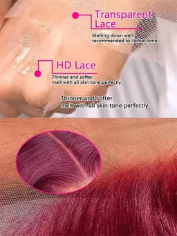 99j Burgundy 13x6 Hd Lace Frontal Human Hair Wigs Transparent Colored Body Wave Red Lace Front Wig 5x5 4x4 Closure Wig For Women