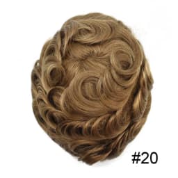 Male Hair Prosthesis Skin 0.02mm Base Toupee Men Wig Human Hair Wigs Undetectable Replacement Systems Men's Capillary Prothesis
